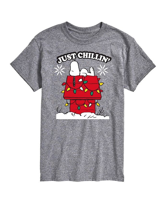 Мужская футболка с коротким рукавом Peanuts Holidays AIRWAVES, серебро
Мужская футболка с коротким рукавом Peanuts Holidays AIRWAVES, серебро