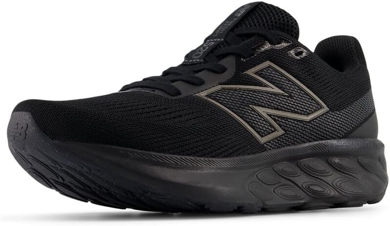 New Balance Womens Fresh Foam 520 V9, Black/Black/Black Metallic
New Balance Womens Fresh Foam 520 V9, Black/Black/Black Metallic