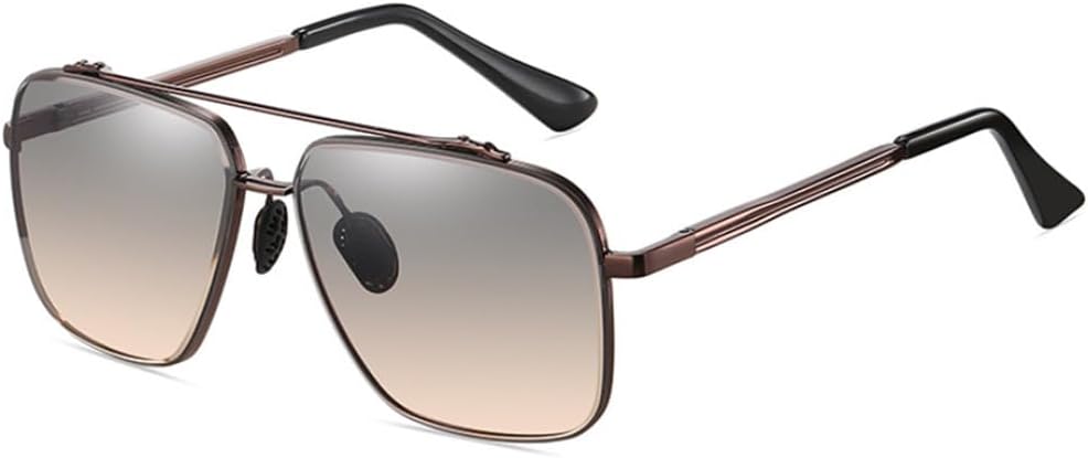 Модные солнцезащитные очки для мужчин, винтажные солнцезащитные очки с градиентным переходом в крупной оправе, женские солнцезащитные очки с металлическим покрытием LOVQZAOF, Brown Gray Brown
Модные солнцезащитные очки для мужчин, винтажные солнцезащитные очки с градиентным переходом в крупной оправе, женские солнцезащитные очки с металлическим покрытием LOVQZAOF, Brown Gray Brown