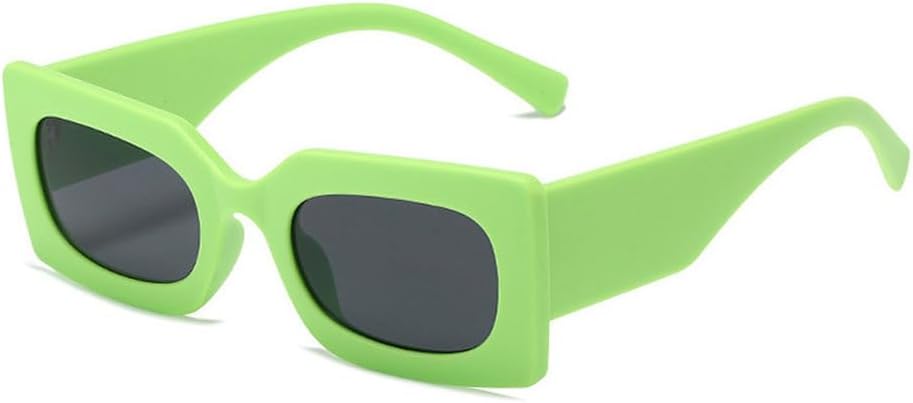 Ретро прямоугольные солнцезащитные очки из желеобразного материала оранжево-зеленого цвета для женщин, модные градиентные оттенки, защита от УФ-излучения UV400 для мужчин TKKTLLT, Green Gray
Ретро прямоугольные солнцезащитные очки из желеобразного материала оранжево-зеленого цвета для женщин, модные градиентные оттенки, защита от УФ-излучения UV400 для мужчин TKKTLLT, Green Gray