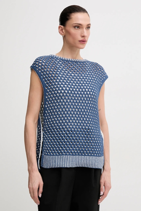 Жилет United Colors Of Benetton, темно-синий 
Жилет United Colors Of Benetton, темно-синий