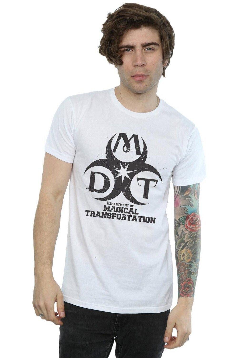 Футболка с логотипом Департамента магического транспорта Harry Potter, белый 
Футболка с логотипом Департамента магического транспорта Harry Potter, белый