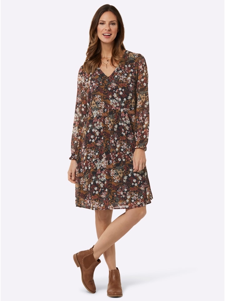 Платье с принтом черного цвета WITT WEIDEN
Платье с принтом черного цвета WITT WEIDEN