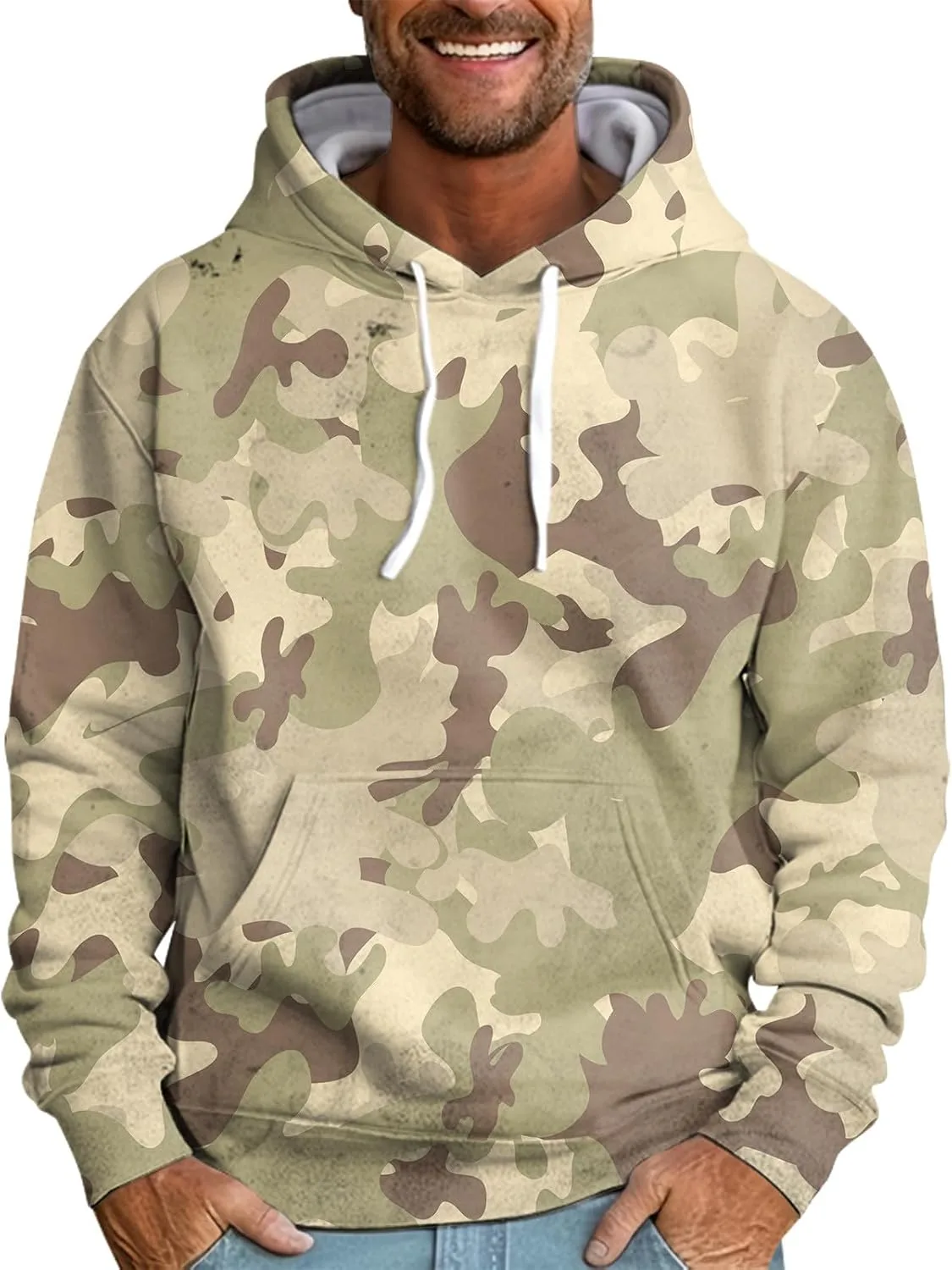 Мужская толстовка DuDubaby с капюшоном и карманом
Мужская толстовка DuDubaby с капюшоном и карманом