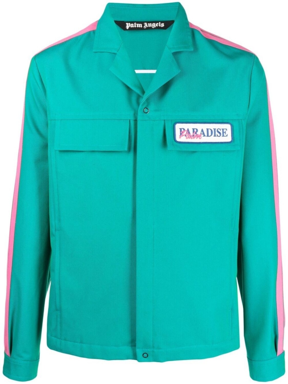 Palm Angels куртка-рубашка с вышивкой, синий
Palm Angels куртка-рубашка с вышивкой, синий