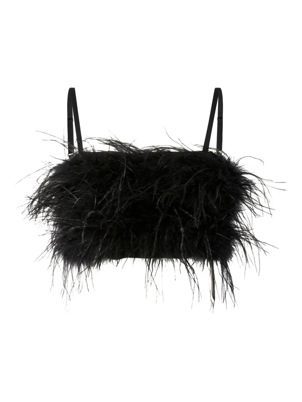 Топ с перьями PINKO, черный
Топ с перьями PINKO, черный