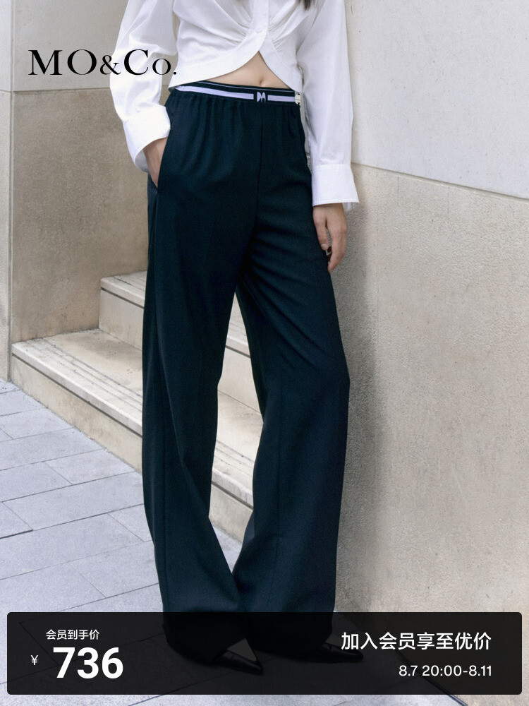 Брюки Moco Moanke с заниженной талией, черный
Брюки Moco Moanke с заниженной талией, черный