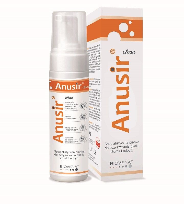 Anusir Clean Specjalistyczna Pianka Do Myciaпена для интимной гигиены, 225 ml
Anusir Clean Specjalistyczna Pianka Do Myciaпена для интимной гигиены, 225 ml