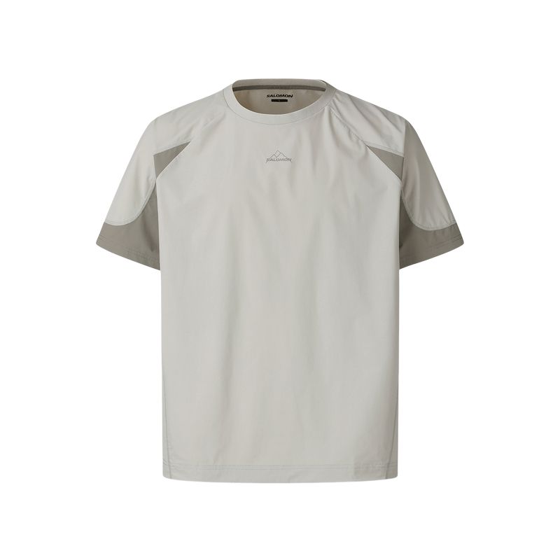 SALOMON Футболка мужская хаки серый
SALOMON Футболка мужская хаки серый