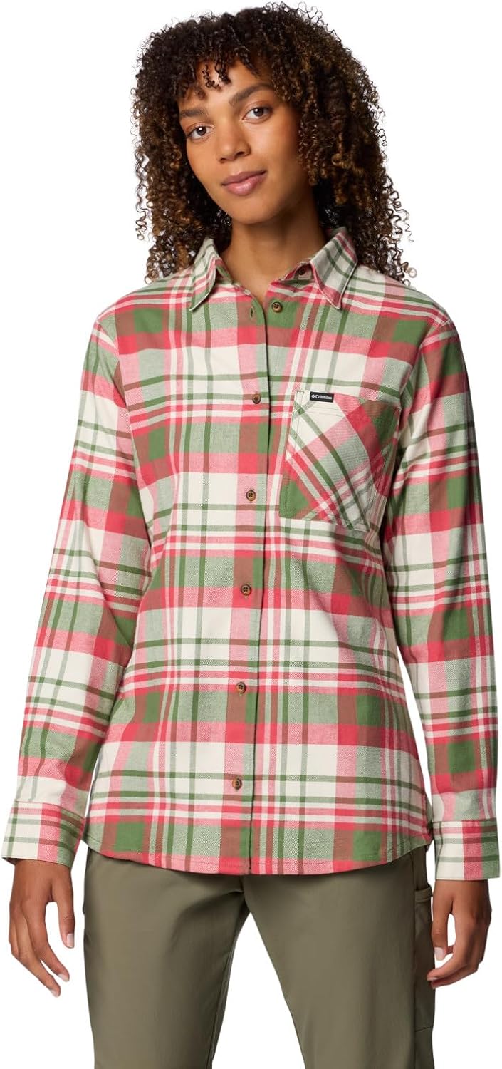 Columbia Women's Calico Basin фланелевая рубашка с длинным рукавом, Canteen Multiplaid
Columbia Women's Calico Basin фланелевая рубашка с длинным рукавом, Canteen Multiplaid