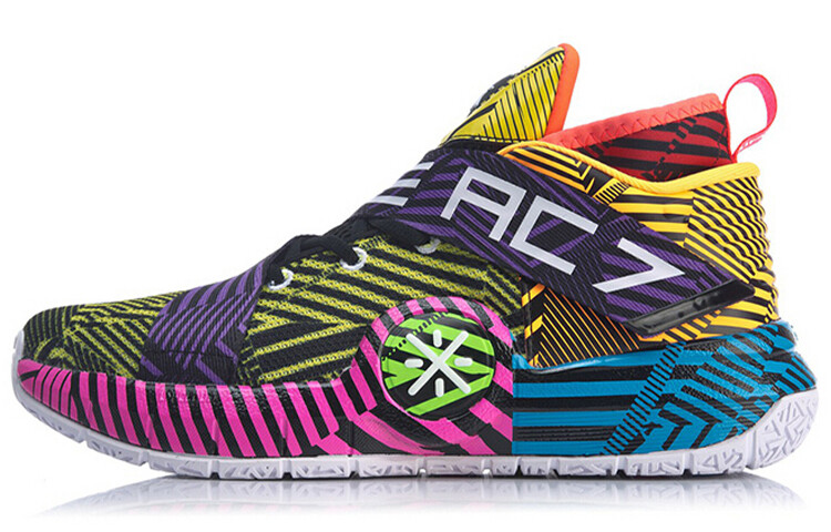 Баскетбольные кроссовки All City 7 для мужчин, средний размер, желтые/синие Lining
Баскетбольные кроссовки All City 7 для мужчин, средний размер, желтые/синие Lining