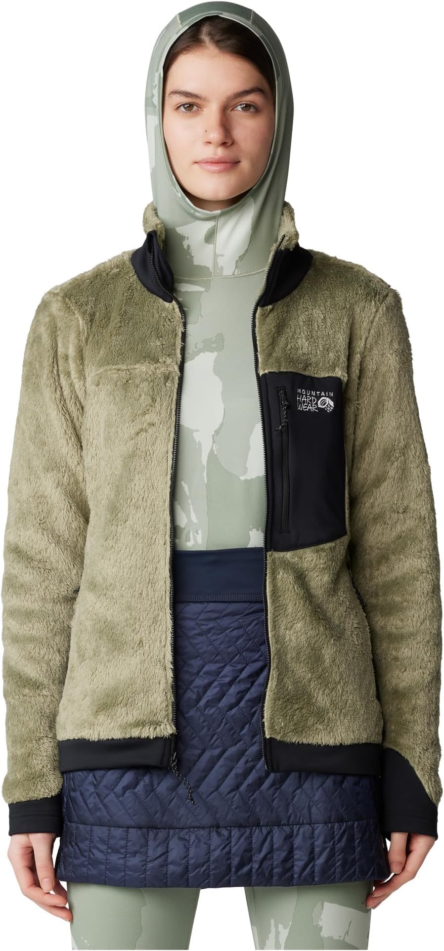 Куртка Mountain Hardwear Polartec High Loft Jacket, цвет Mantis Green 
Куртка Mountain Hardwear Polartec High Loft Jacket, цвет Mantis Green