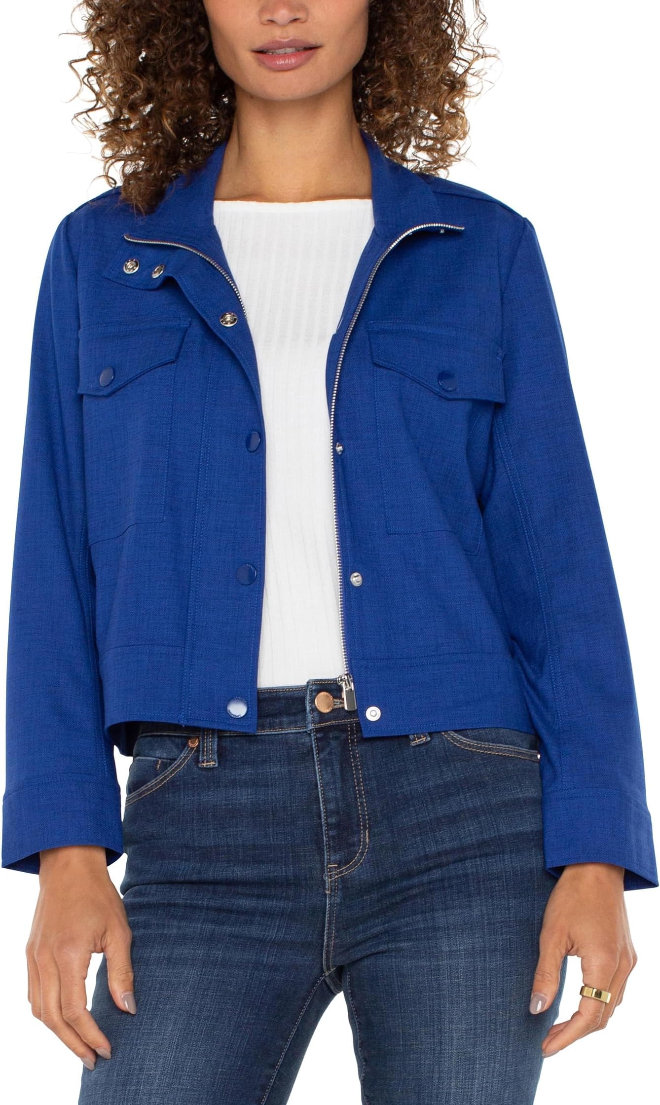 Куртка Liverpool Los Angeles Utility Crop Jacket Textured Stretch Woven, цвет Blue Topaz
Куртка Liverpool Los Angeles Utility Crop Jacket Textured Stretch Woven, цвет Blue Topaz