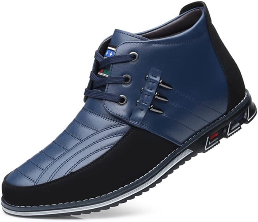 Мужские повседневные бизнес-кеды лоферы на высокой подошве, удобные для ходьбы, для работы в офисе, кожаные без шнурков, модные лоферы Veslexth, синий
Мужские повседневные бизнес-кеды лоферы на высокой подошве, удобные для ходьбы, для работы в офисе, кожаные без шнурков, модные лоферы Veslexth, синий