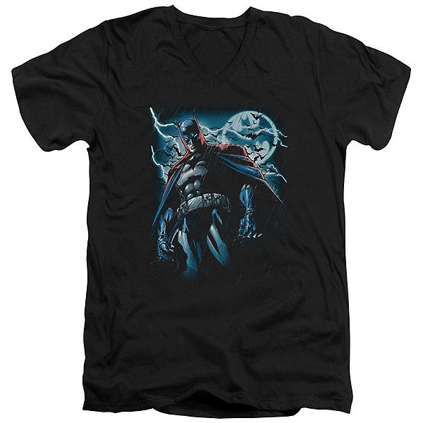 Футболка с V-образным вырезом Batman stormy knight Licensed Character
Футболка с V-образным вырезом Batman stormy knight Licensed Character