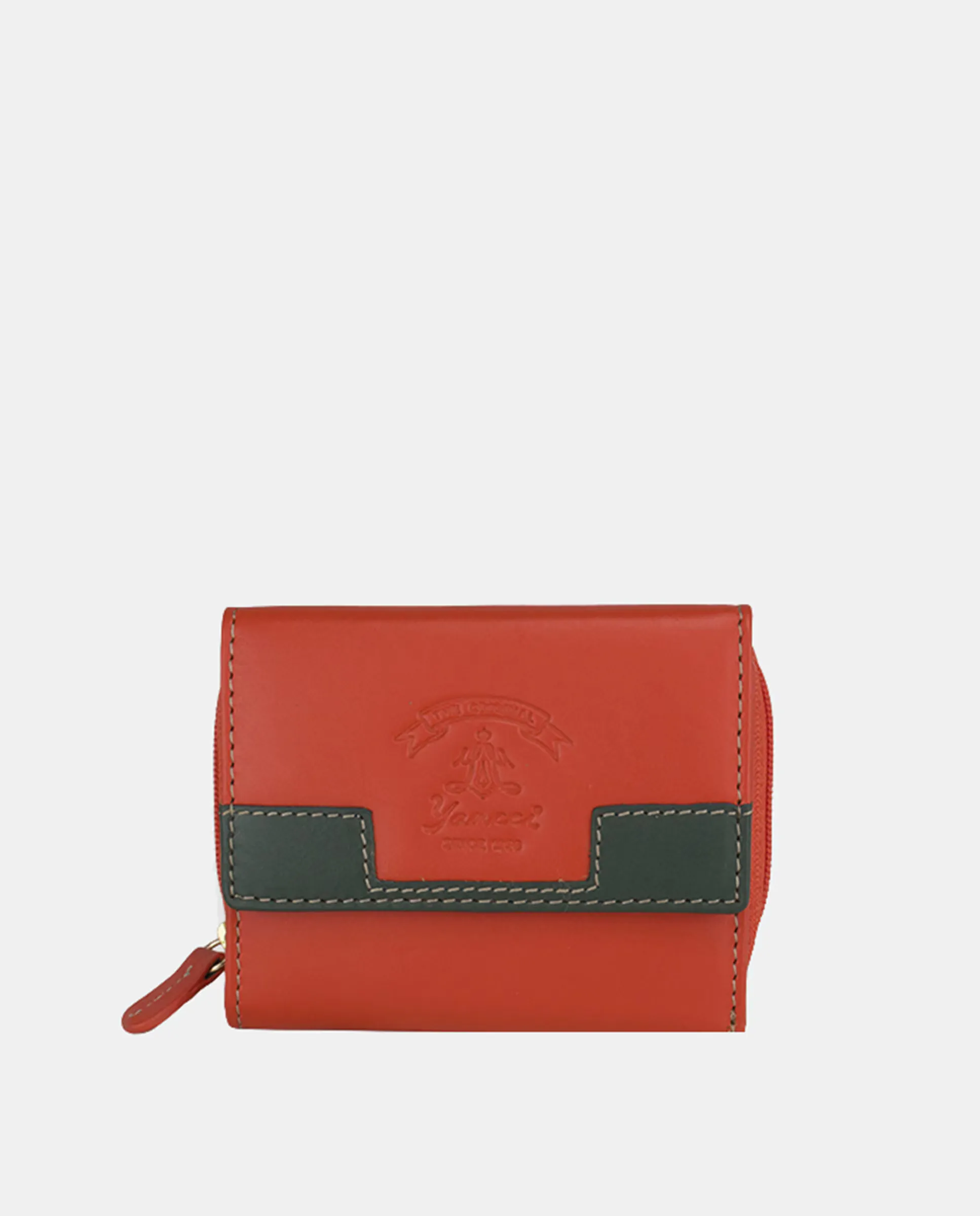 Маленький женский кошелек YANCCI из кожи, оранжевый
Маленький женский кошелек YANCCI из кожи, оранжевый