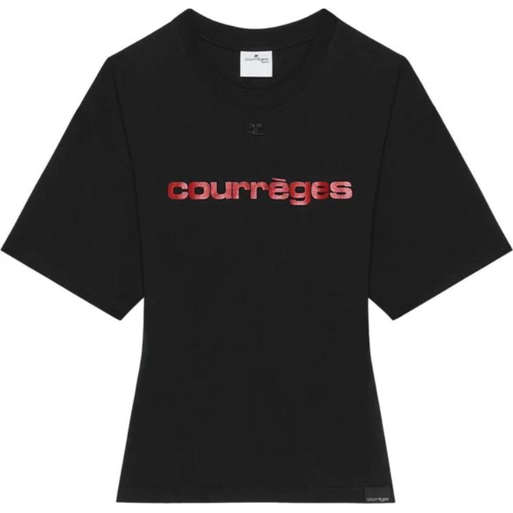 Футболка Courrèges с принтом логотипа COURREGES, черный
Футболка Courrèges с принтом логотипа COURREGES, черный