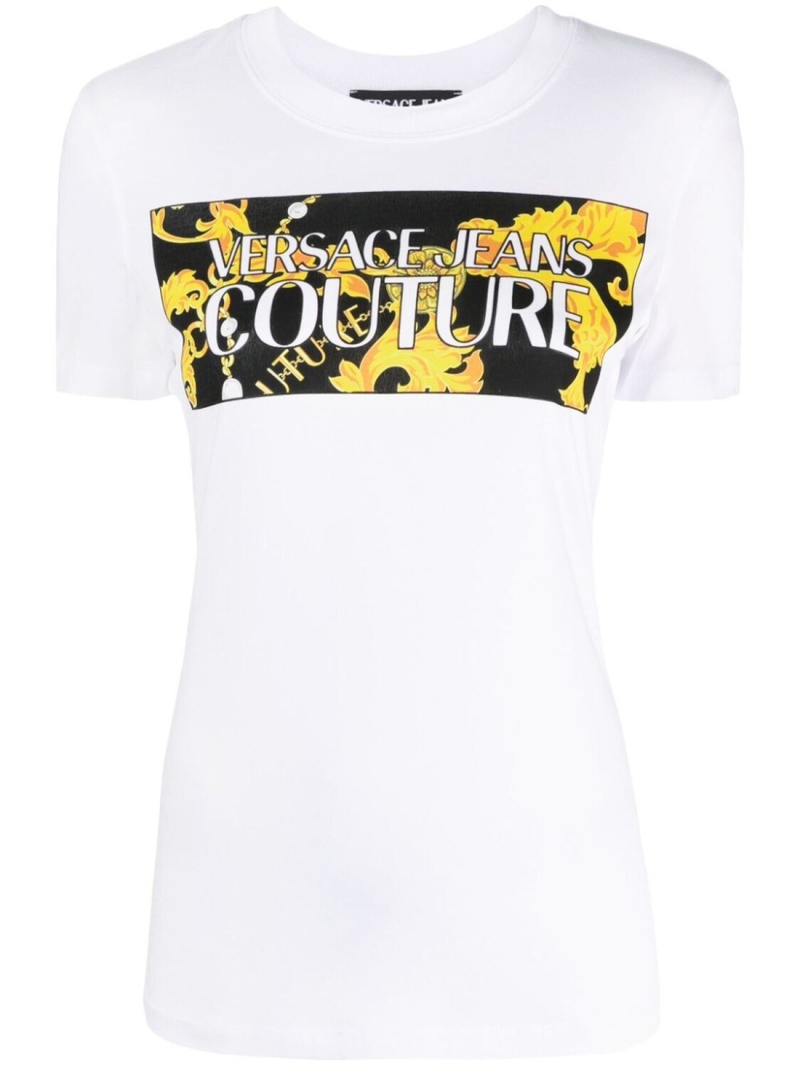 Versace Jeans Couture футболка с логотипом, белый 
Versace Jeans Couture футболка с логотипом, белый