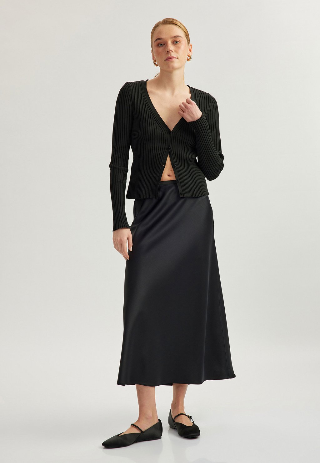 Юбка А-силуэта Koton, черный
Юбка А-силуэта Koton, черный