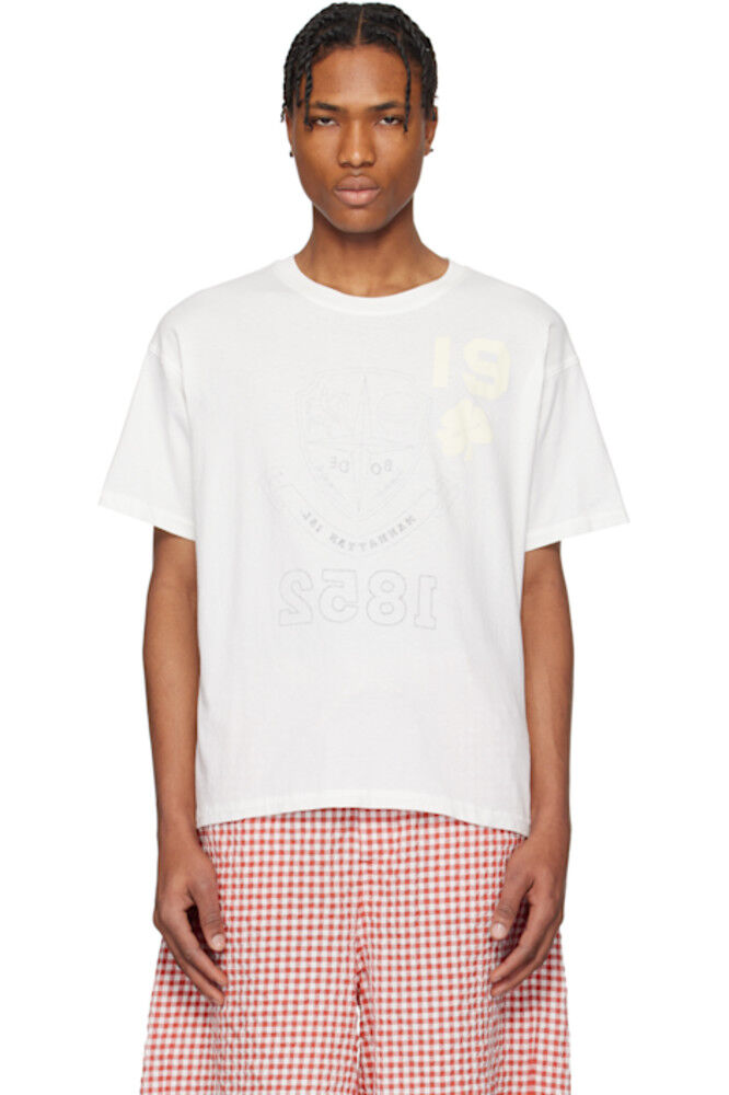 Двусторонняя футболка Off-White Crest Bode
Двусторонняя футболка Off-White Crest Bode