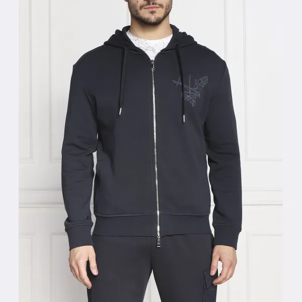 Толстовка обычного кроя Armani Exchange, синий
Толстовка обычного кроя Armani Exchange, синий