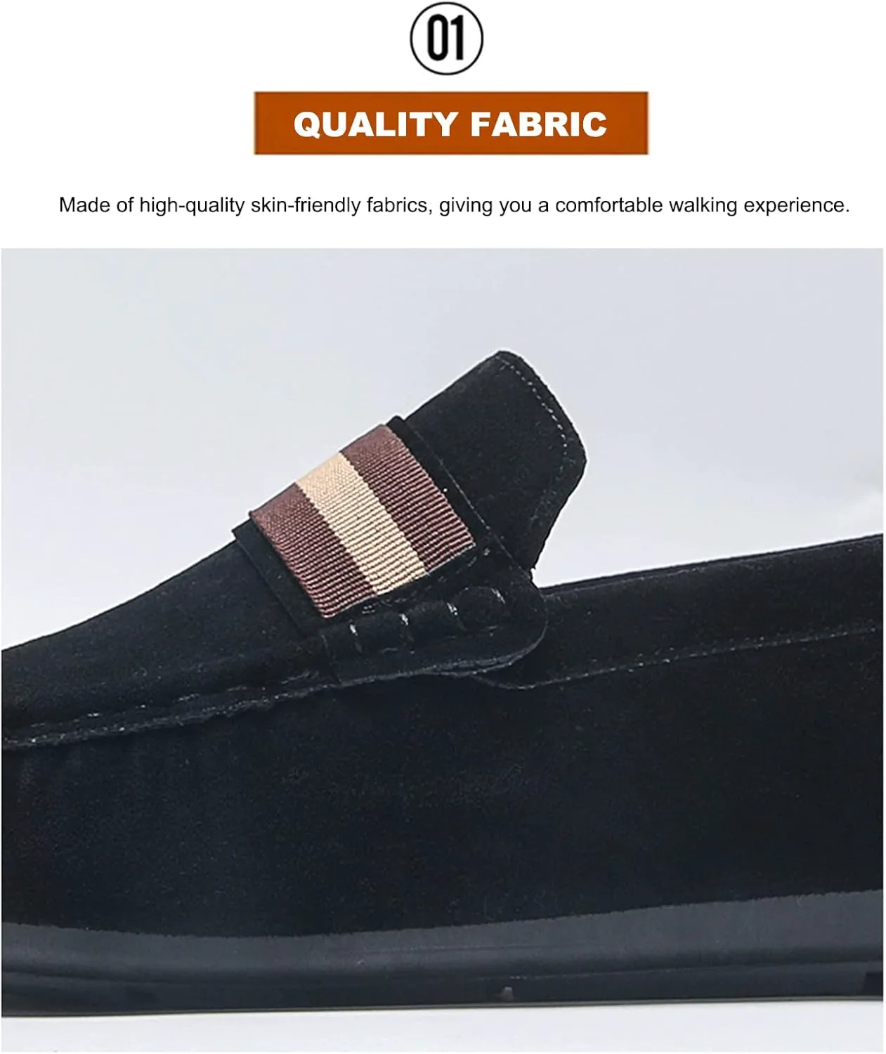 Мужские лоферы из замши с круглым носком и мягкой подошвой, дышащие, удобные, слипоны, плоские ботинки для прогулок, стильные повседневные обувь EFTCAL, зеленый
Мужские лоферы из замши с круглым носком и мягкой подошвой, дышащие, удобные, слипоны, плоские ботинки для прогулок, стильные повседневные обувь EFTCAL, зеленый