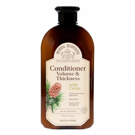 Бальзам для волос с кедром, объем, 500мл Herbal Traditions 
Бальзам для волос с кедром, объем, 500мл Herbal Traditions