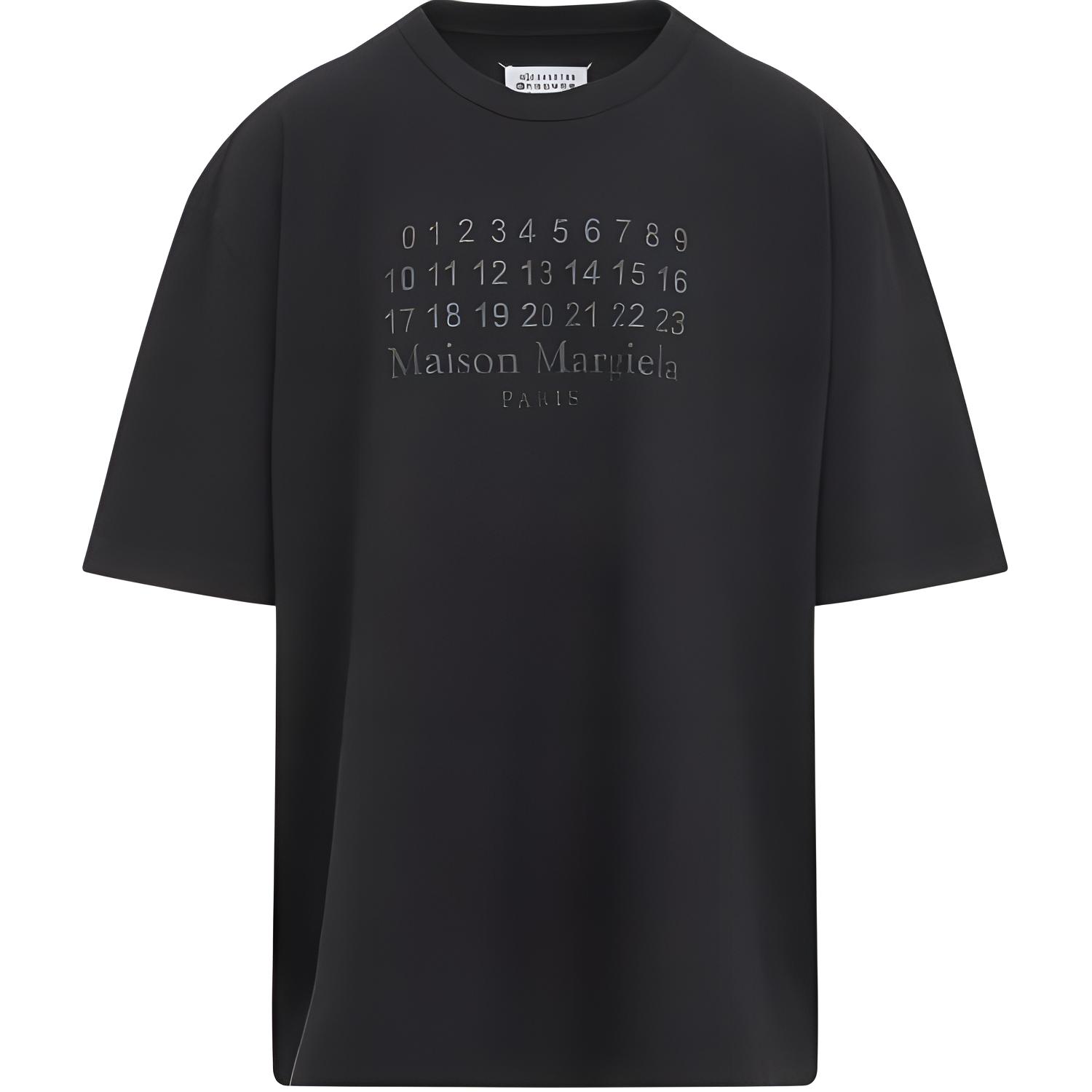 Футболка с принтом Numerical Logo Maison Margiela, черный
Футболка с принтом Numerical Logo Maison Margiela, черный