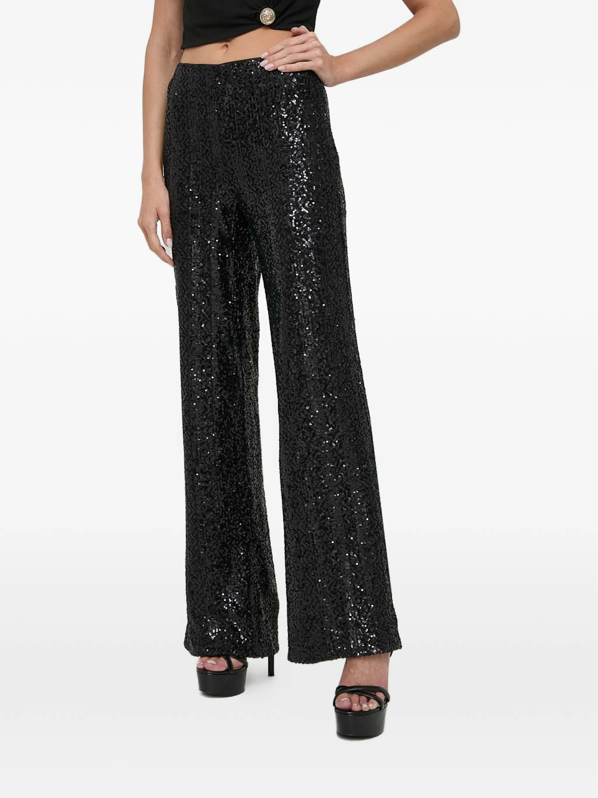 Брюки с пайетками Guess Usa, черный
Брюки с пайетками Guess Usa, черный