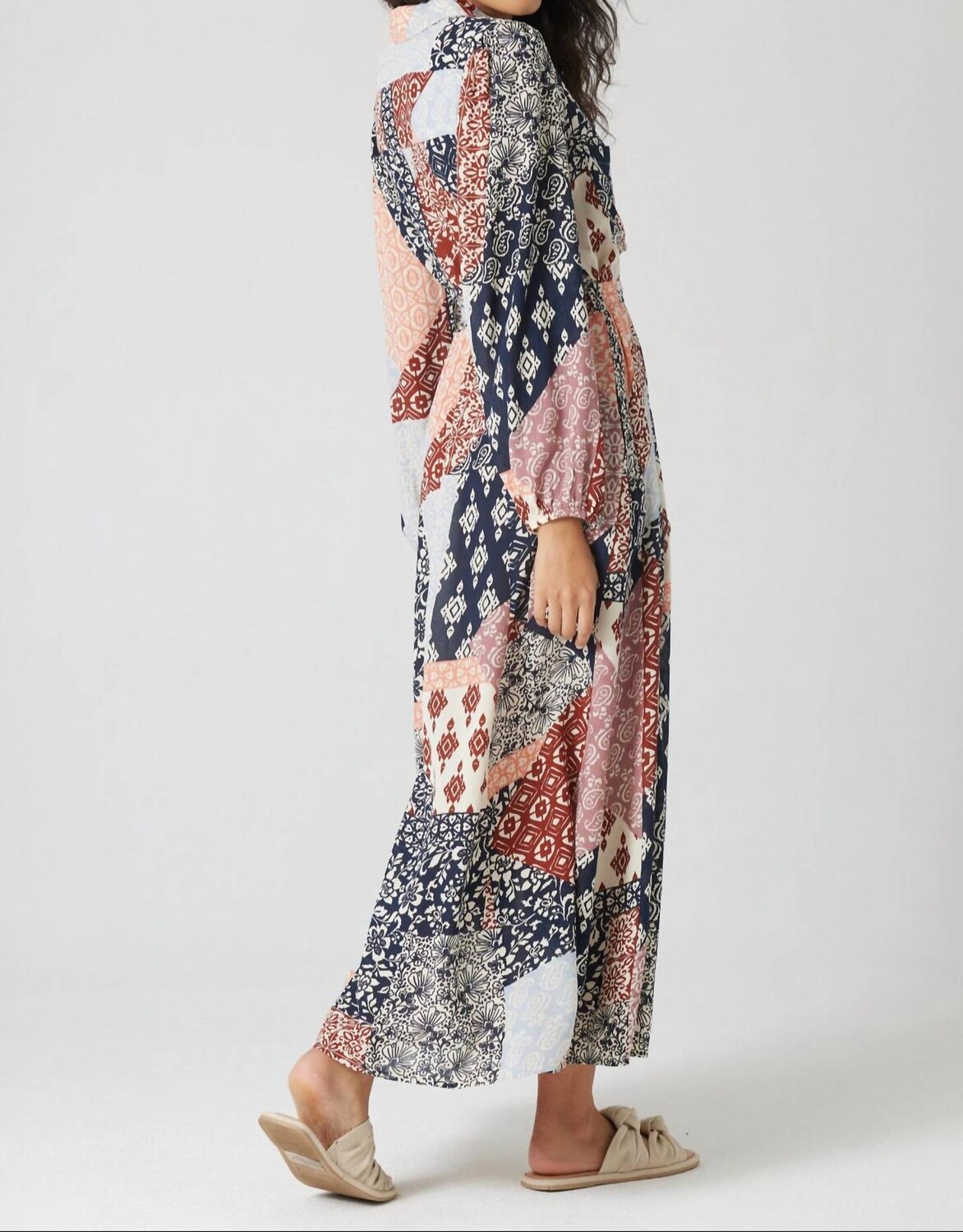 Разноцветное платье Crosby BILA77, мультиколор 
Разноцветное платье Crosby BILA77, мультиколор