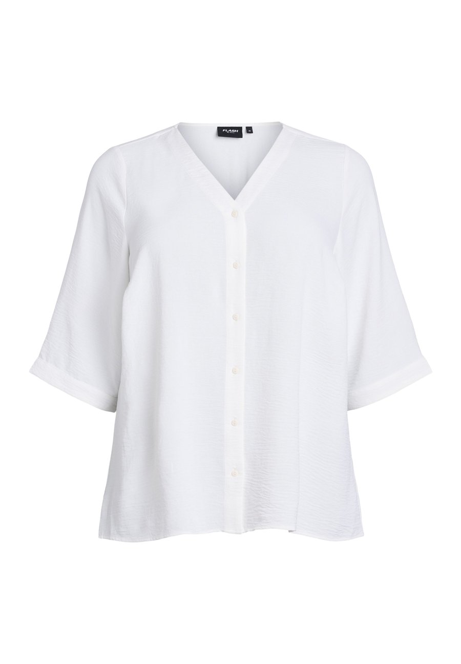 Блуза Zizzi Button-down blouse, Cloud Dancer/White
Блуза Zizzi Button-down blouse, Cloud Dancer/White