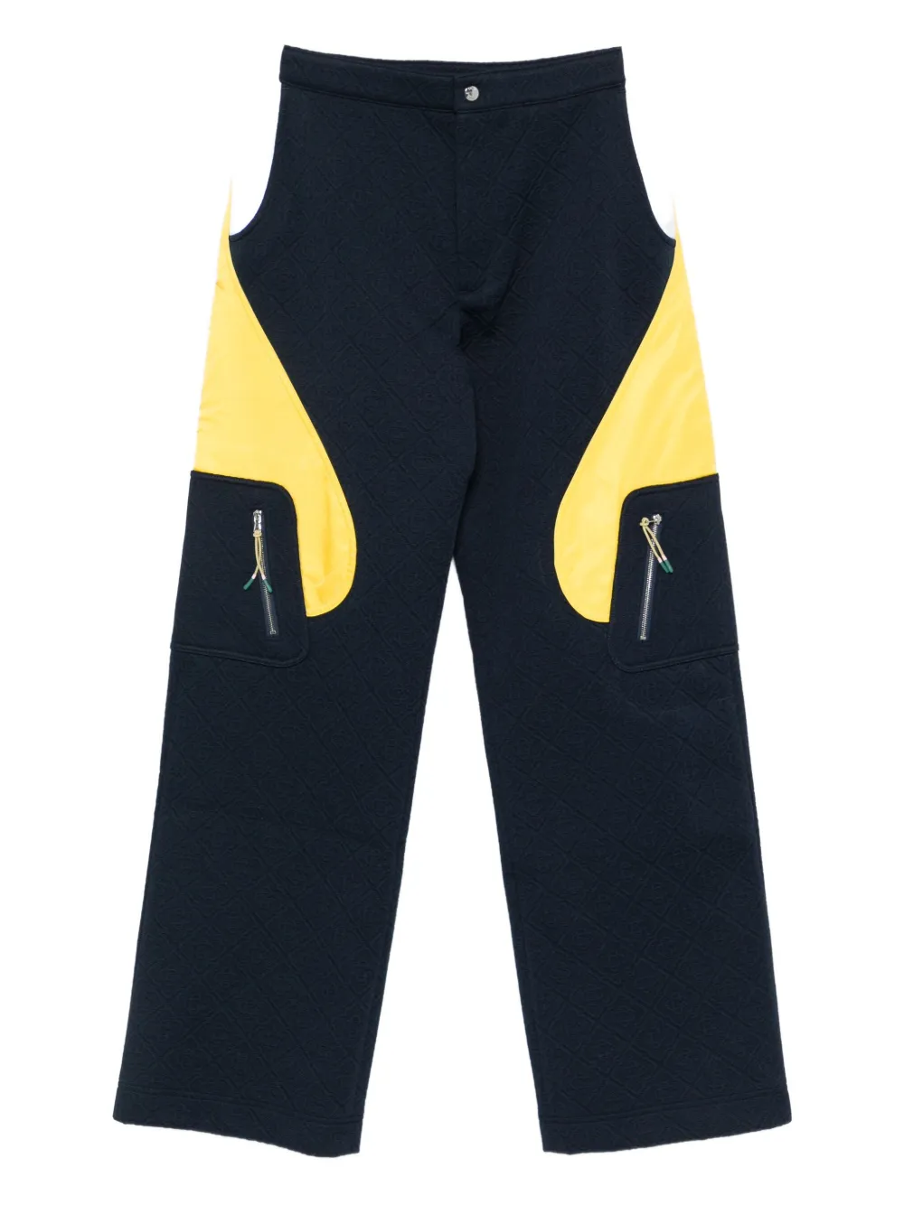 Фактурные брюки с панелями CASABLANCA, черный
Фактурные брюки с панелями CASABLANCA, черный