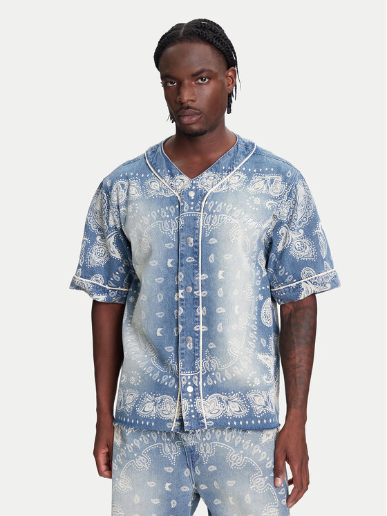 Рубашка обычного кроя Paisley Denim Baseball PD00005371 Karl Kani, синий
Рубашка обычного кроя Paisley Denim Baseball PD00005371 Karl Kani, синий