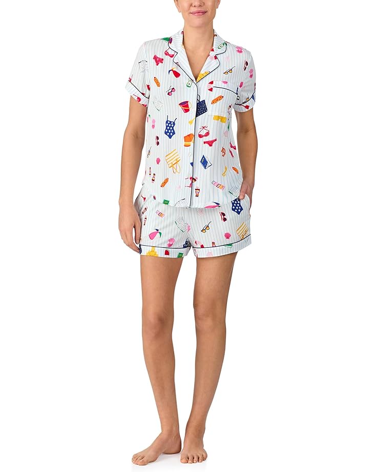 Женский комплект пижамы Kate Spade New York Short Sleeve Knit Shorty, Beach Trip
Женский комплект пижамы Kate Spade New York Short Sleeve Knit Shorty, Beach Trip