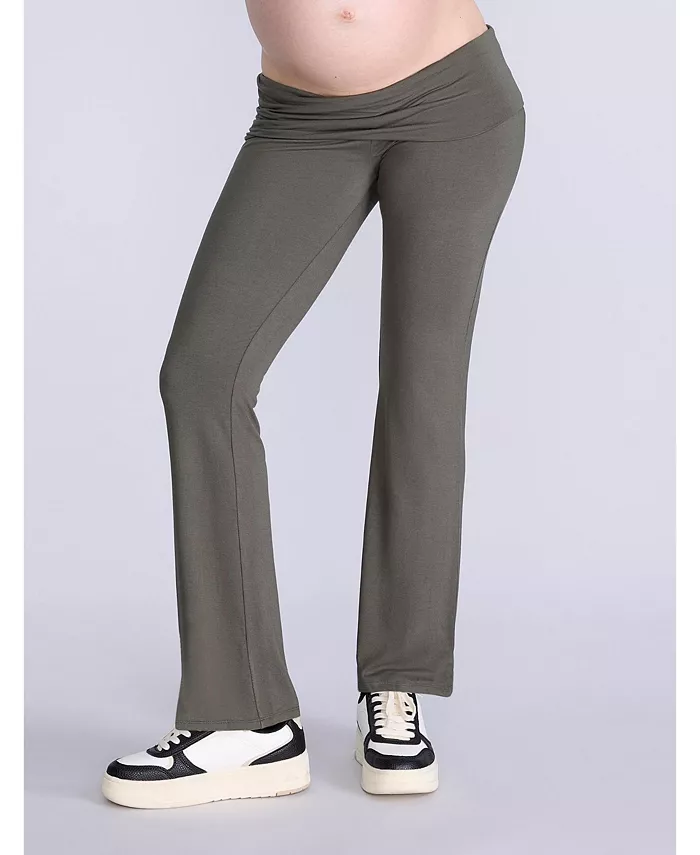 Леггинсы-клеш с отворотом на талии для беременных - Материнство Motherhood Maternity, зеленый
Леггинсы-клеш с отворотом на талии для беременных - Материнство Motherhood Maternity, зеленый