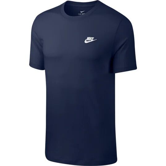 Футболка Nike Club, цвет Mitternachtsblau/Weiß 
Футболка Nike Club, цвет Mitternachtsblau/Weiß