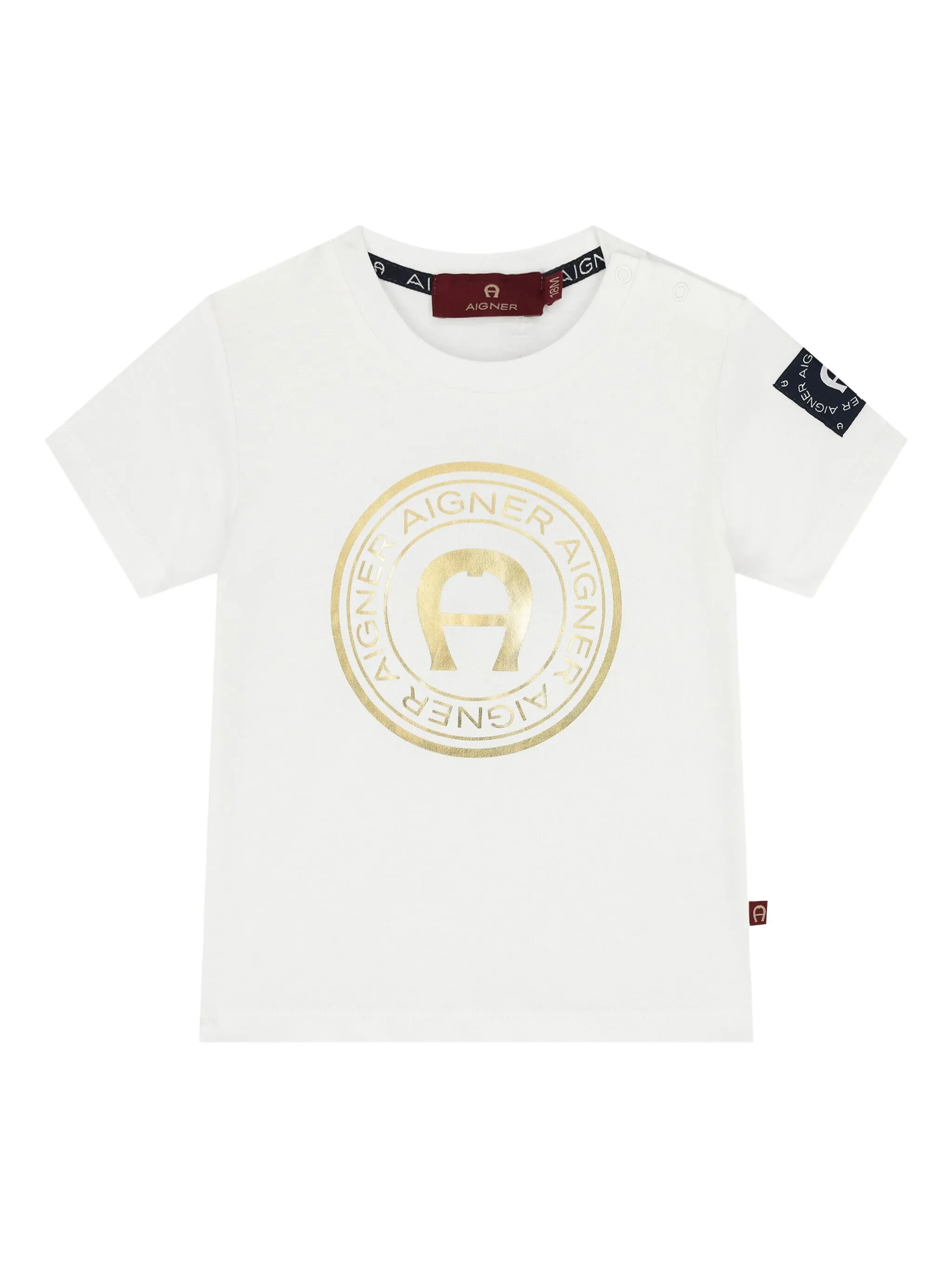 Футболка с логотипом Aigner Kids, белый
Футболка с логотипом Aigner Kids, белый