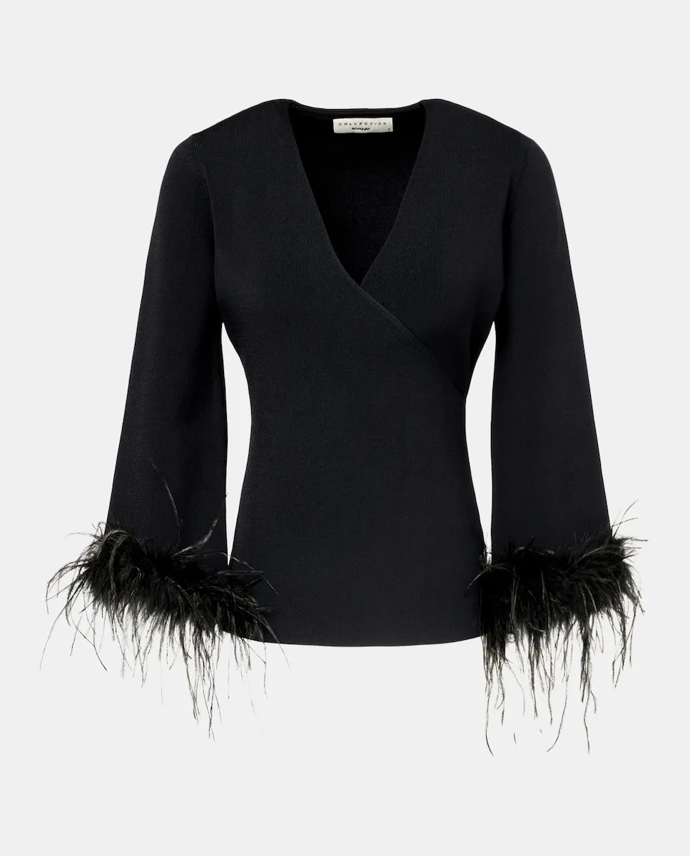 Женский однотонный джемпер с перекрестным узором Woman El Corte Inglés, черный
Женский однотонный джемпер с перекрестным узором Woman El Corte Inglés, черный