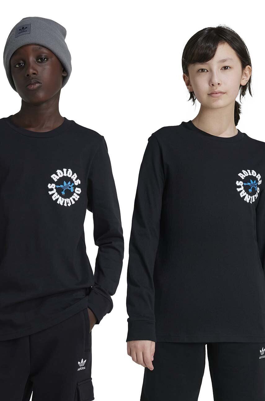 Хлопковые лонгсливы adidas Originals для мальчиков и девочек GFX LONGSLEEVE, черный
Хлопковые лонгсливы adidas Originals для мальчиков и девочек GFX LONGSLEEVE, черный