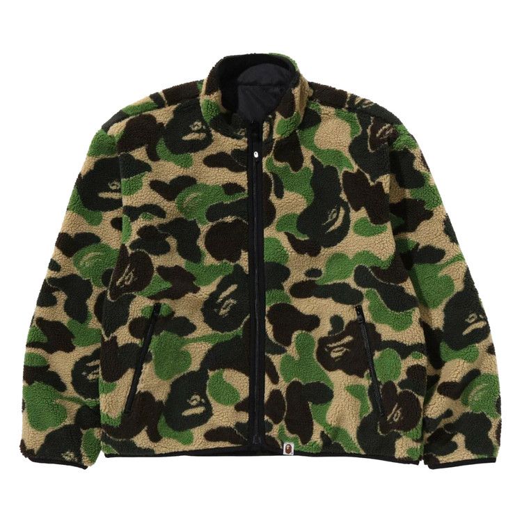 Куртка BAPE ABC Camo Boa Reversible Jacket, Green 
Куртка BAPE ABC Camo Boa Reversible Jacket, Green