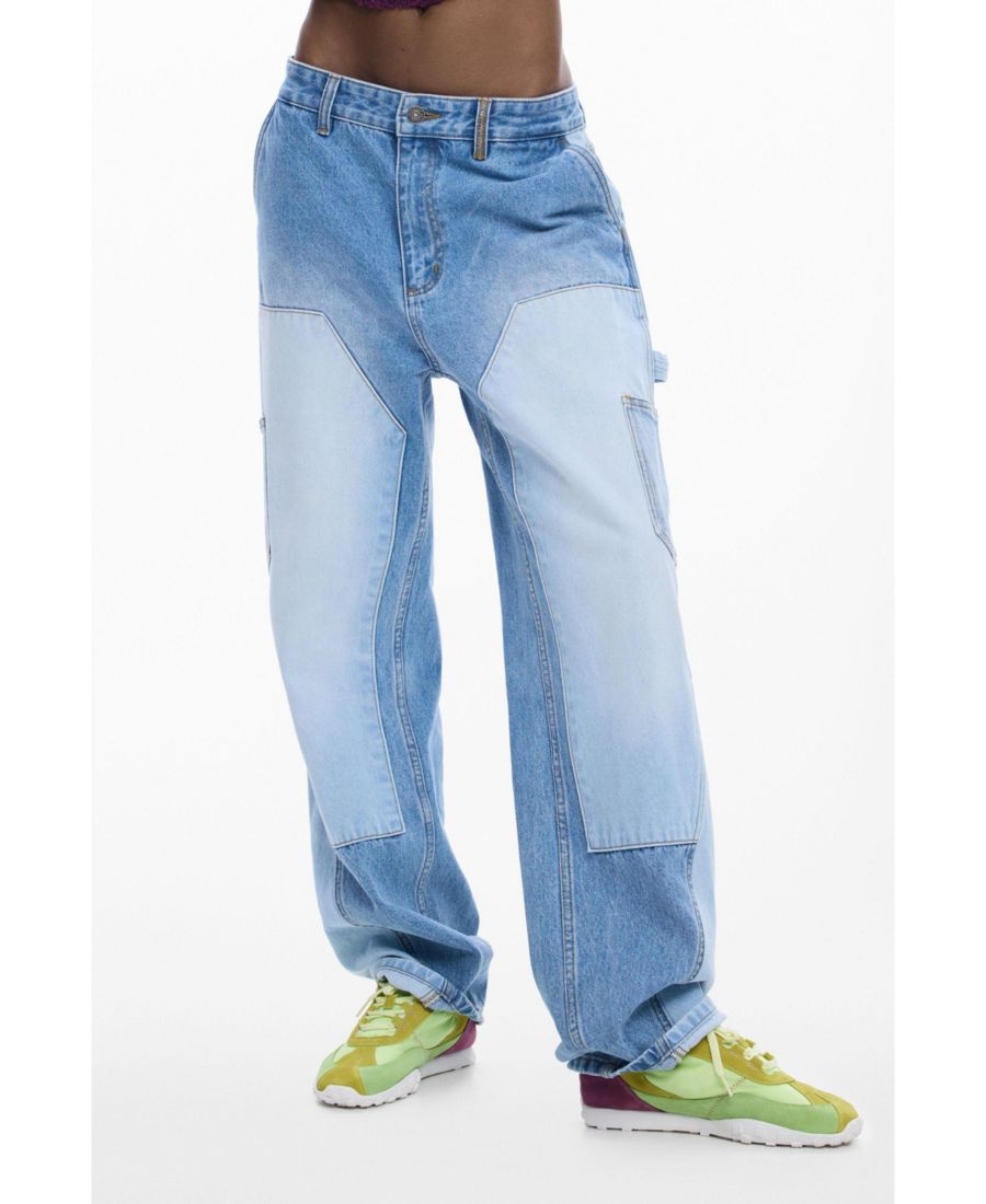 Мужские джинсовые брюки с нашивками Desigual, Medium blue
Мужские джинсовые брюки с нашивками Desigual, Medium blue