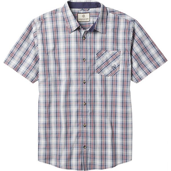 Мужская поплиновая рубашка с коротким рукавом Legendary Whitetails, Stone Ridge Plaid
Мужская поплиновая рубашка с коротким рукавом Legendary Whitetails, Stone Ridge Plaid