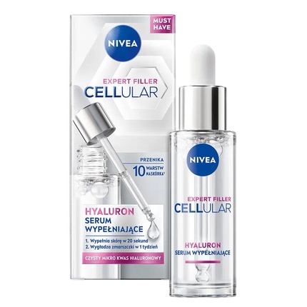 Сыворотка Cellular Expert Filler Hyaluronic Filling 30ml
Сыворотка Cellular Expert Filler Hyaluronic Filling 30ml