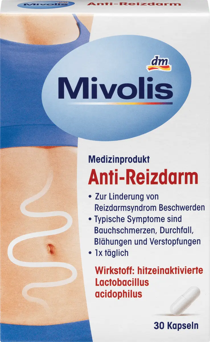 Противосиндром раздраженного кишечника 30 шт. Mivolis
Противосиндром раздраженного кишечника 30 шт. Mivolis