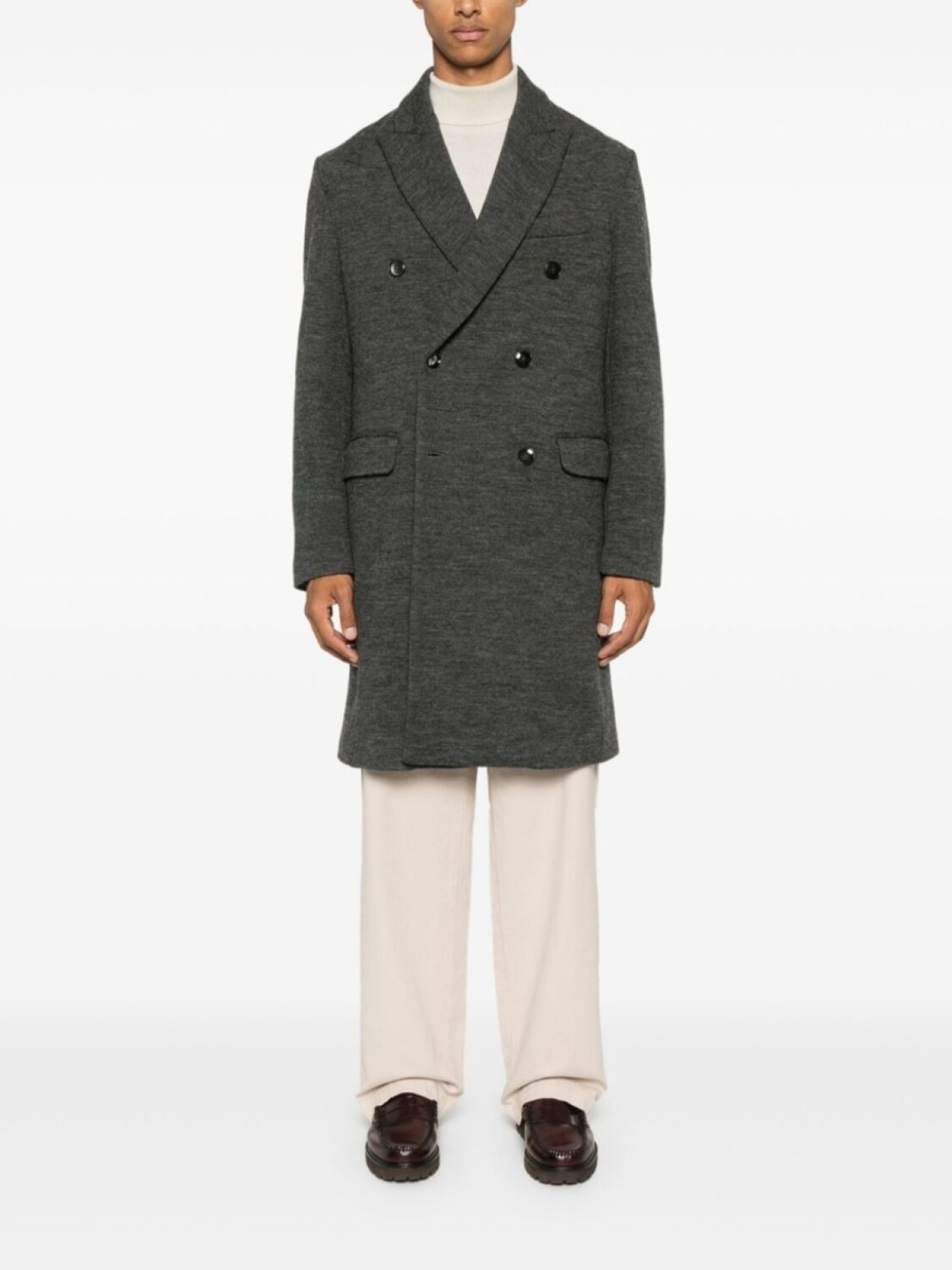 Barena ребристое пальто, серый
Barena ребристое пальто, серый