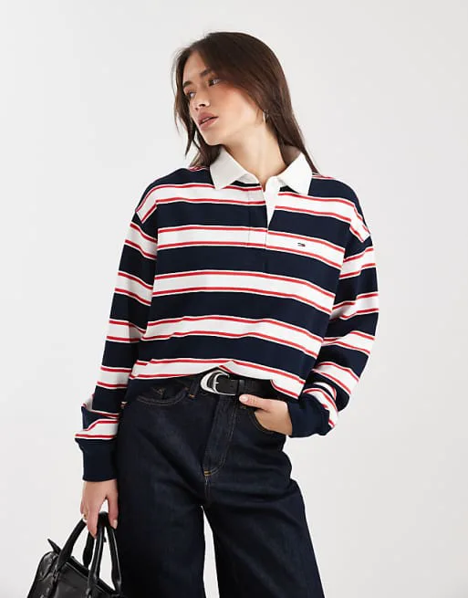 Темно-синяя рубашка для регби свободного кроя с логотипом и флагом Tommy Jeans, Синий, Темно-синяя рубашка для регби свободного кроя с логотипом и флагом Tommy Jeans
Темно-синяя рубашка для регби свободного кроя с логотипом и флагом Tommy Jeans, Синий, Темно-синяя рубашка для регби свободного кроя с логотипом и флагом Tommy Jeans