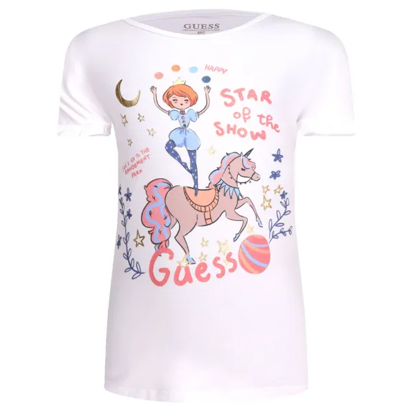 Футболка стандартного кроя Guess, белый
Футболка стандартного кроя Guess, белый