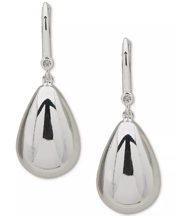 Пышные скульптурные серьги-капли серебристого оттенка в форме капли Dkny, silver
Пышные скульптурные серьги-капли серебристого оттенка в форме капли Dkny, silver