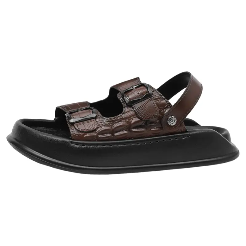 ZUOSAISI Пляжные сандалии мужские черно-коричневые, цвет Brown
ZUOSAISI Пляжные сандалии мужские черно-коричневые, цвет Brown