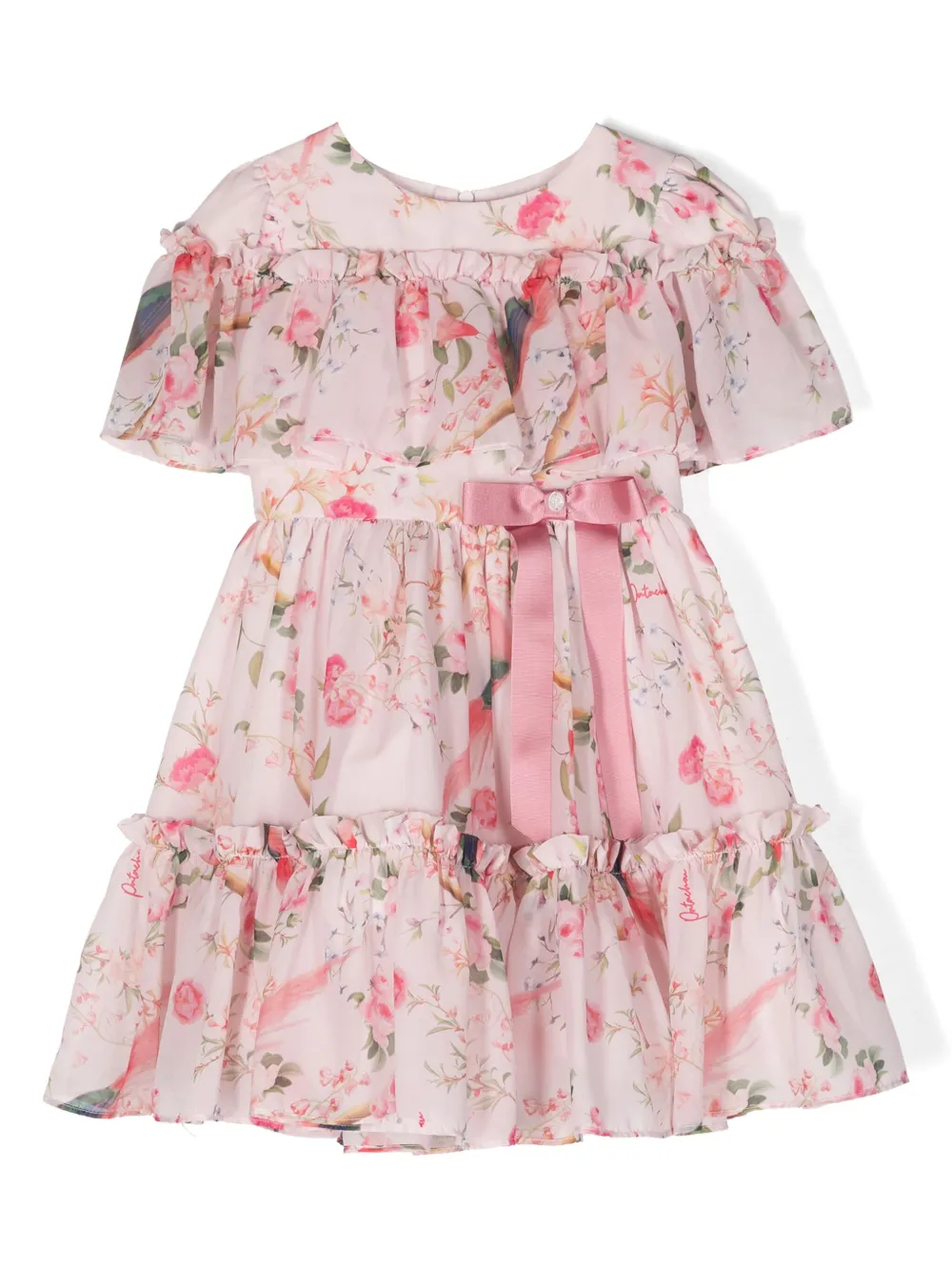 Шифоновое платье с оборками и цветочным узором Patachou, розовый
Шифоновое платье с оборками и цветочным узором Patachou, розовый